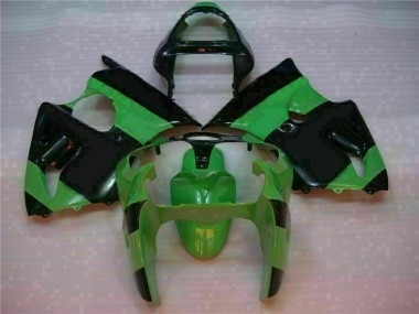 Carrosserie Moto ZX6R 00-02 - Vert Noir