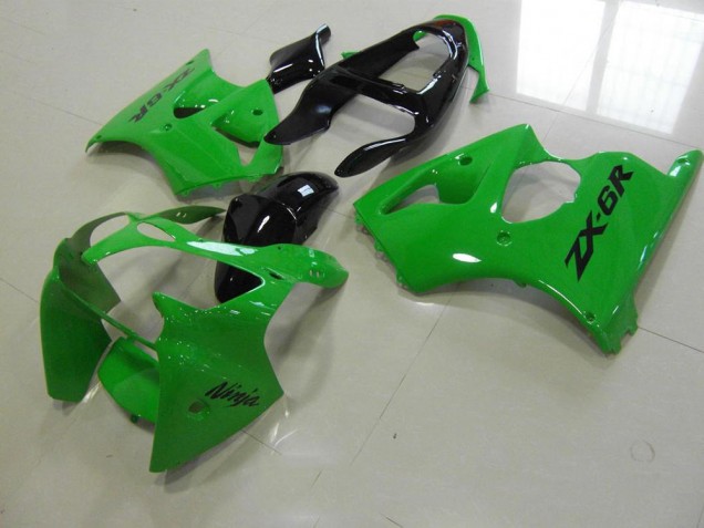 Carénage Moto ZX6R 00-02 - Vert Noir Tail Carénage Moto ZX6R 00-02 - Vert Noir Tail