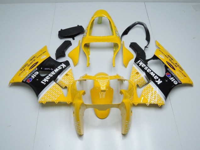 Carénage Moto ZX6R 00-02 - Jaune Arrow Carénage Moto ZX6R 00-02 - Jaune Arrow