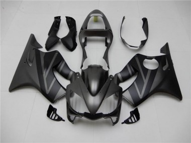 Carénage Moto CBR 600 F4i 01-03 - Noir Mat Gris