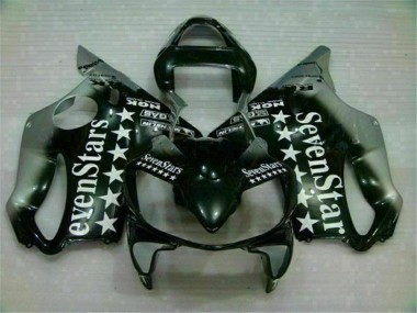 Carénage Moto CBR 600 F4i 01-03 - Noir Argent SevenStarss