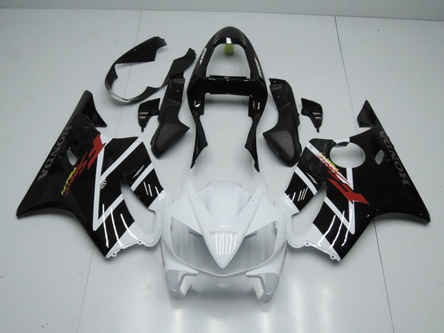 Carénage Moto CBR 600 F4i 01-03 - Noir Blanc Carénage Moto CBR 600 F4i 01-03 - Noir Blanc