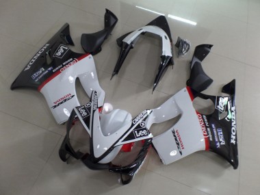 Carénage Moto CBR 600 F4i 01-03 - Blanc Noir Carrera Lee