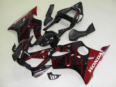 Carénages Moto CBR 600 F4i 01-03 - Rouge Flamme