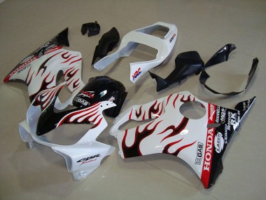 Carénage Moto CBR 600 F4i 01-03 - Blanc Flamme