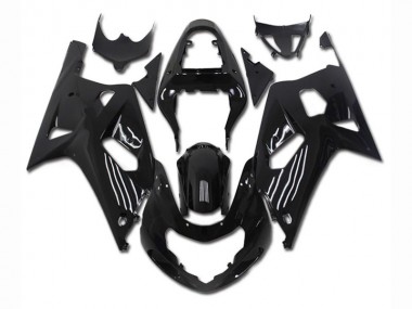 Kit Carénages Motos Complet GSXR 600 / 750 K1 K2 K3 01-03 - Noir