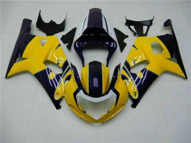 Carrosserie Moto GSXR 600 / 750 K1 K2 K3 01-03 - Jaune