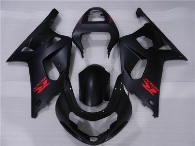Kit Carénages Motos GSXR 600 / 750 K1 K2 K3 01-03 - Noir