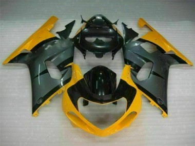 Carénage Moto GSXR 600 / 750 K1 K2 K3 01-03 - Noir Jaune