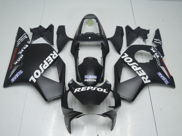 Carénage Moto CBR 900 RR 954 02-03 - Noir Mat Repsol Carénage Moto CBR 900 RR 954 02-03 - Noir Mat Repsol