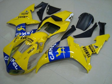 Carénage Moto R1 02-03 - Bleu Jaune