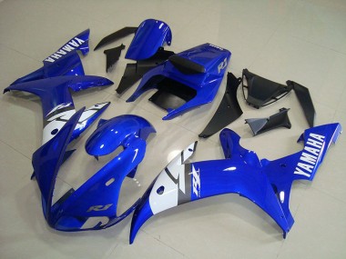 Carénage Moto R1 02-03 - Blanc Bleu
