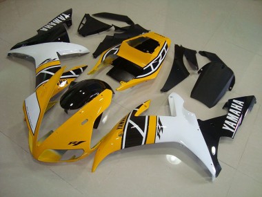 Carénage Moto R1 02-03 - Jaune Anniversary