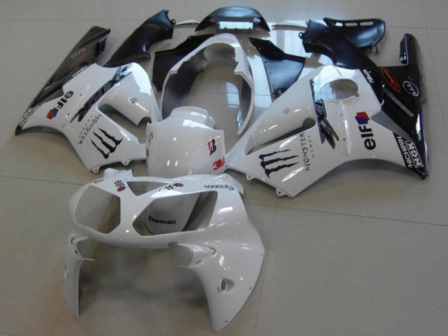 Carénage Moto ZX12R 02-06 - Blanc Monster Carénage Moto ZX12R 02-06 - Blanc Monster