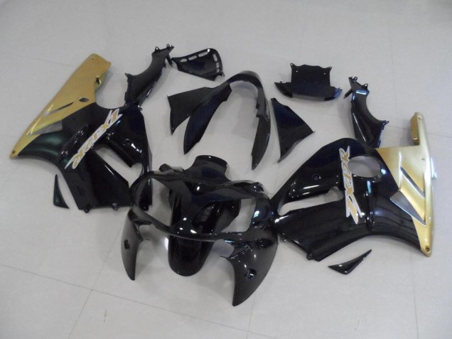 Carénage Moto ZX12R 02-06 - Noir et Or Carénage Moto ZX12R 02-06 - Noir et Or