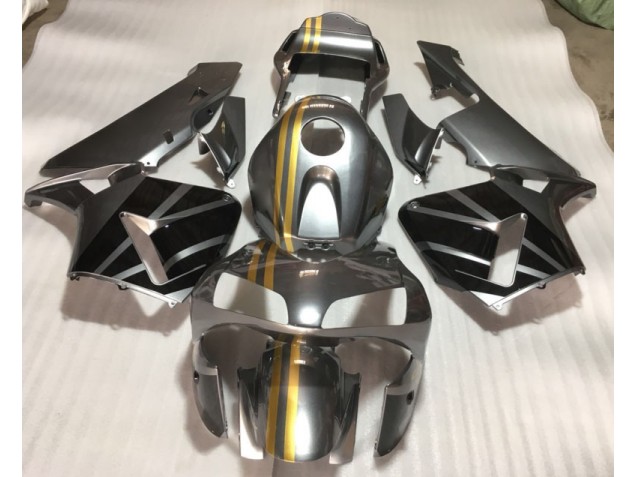 Carénage Moto CBR 600 RR 03-04 - Argent Or Noir Carénage Moto CBR 600 RR 03-04 - Argent Or Noir