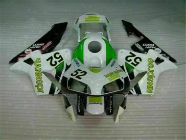 Carénage Moto CBR 600 RR 03-04 - Vert Blanc Noir