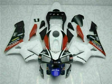 Carénage Moto CBR 600 RR 03-04 - Blanc Bleu