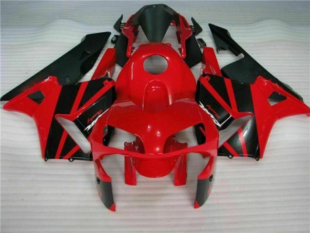 Kit Carénages Motos CBR 600 RR 03-04 - Rouge Noir Kit Carénages Motos CBR 600 RR 03-04 - Rouge Noir