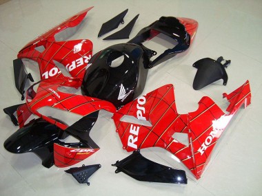 Carénage Moto CBR 600 RR 03-04 - Noir Spider Man Repsol