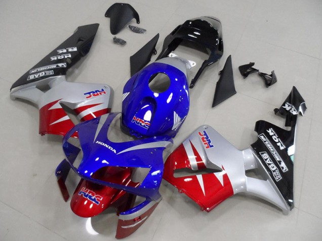 Carénage Moto CBR 600 RR 03-04 - Rouge Argent Bleu Carénage Moto CBR 600 RR 03-04 - Rouge Argent Bleu