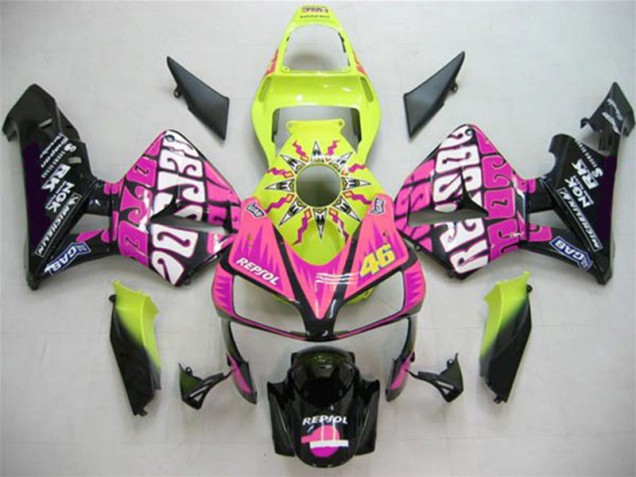 Carénage Moto CBR 600 RR 03-04 - Valentino Rossi Carénage Moto CBR 600 RR 03-04 - Valentino Rossi