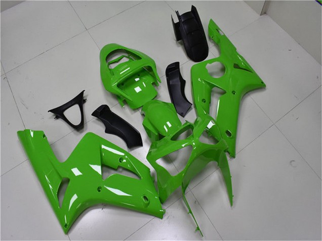Carénages Moto ZX6R 03-04 - Vert Carénages Moto ZX6R 03-04 - Vert