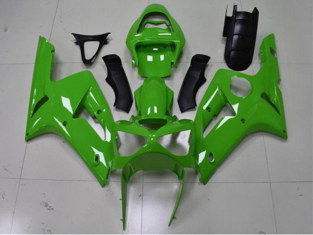 Carénages Moto ZX6R 03-04 - Vert Carénages Moto ZX6R 03-04 - Vert