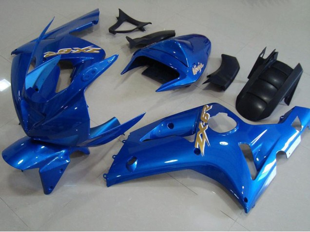 Carénage Moto ZX6R 03-04 - Light Bleu Carénage Moto ZX6R 03-04 - Light Bleu