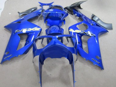 Carénage Moto ZX6R 03-04 - Bleu 636