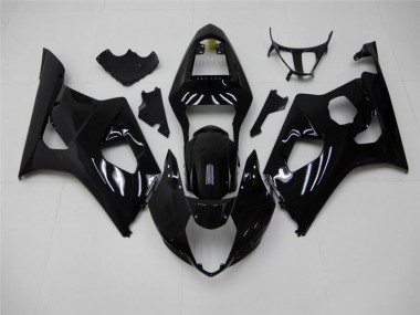 Kit Carénages Motos Complet GSXR 1000 K3 03-04 - Noir Brillant