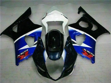 Kit Carénages Motos Complet GSXR 1000 K3 03-04 - Noir Bleu