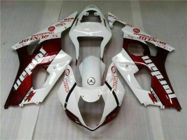 Carénage Moto GSXR 1000 K3 03-04 - Rouge Blanc