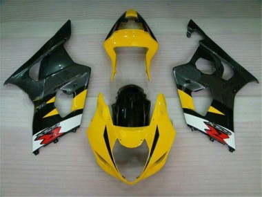 Carénage Moto GSXR 1000 K3 03-04 - Jaune Noir