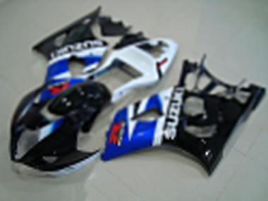Carénage Moto GSXR 1000 K3 03-04 - Noir Bleu Blanc