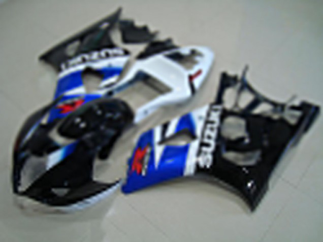 Carénage Moto GSXR 1000 K3 03-04 - Noir Bleu Blanc Carénage Moto GSXR 1000 K3 03-04 - Noir Bleu Blanc