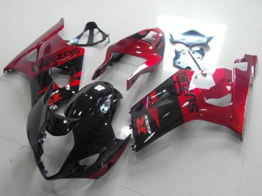 Carénages Moto GSXR 1000 K3 03-04 - Noir Rouge