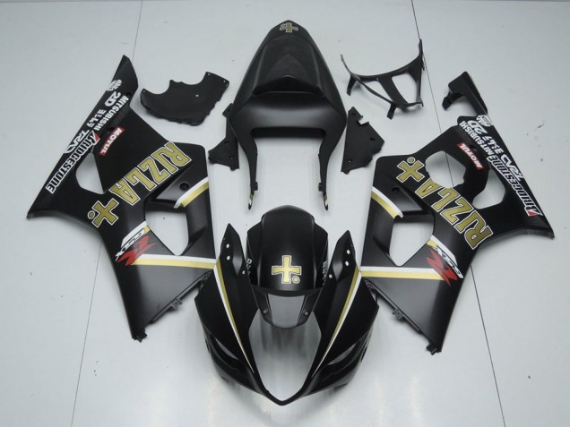 Carénage Moto GSXR 1000 K3 03-04 - Noir Mat Rizla Carénage Moto GSXR 1000 K3 03-04 - Noir Mat Rizla