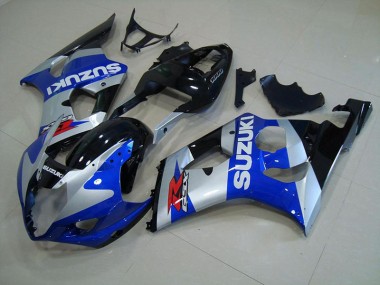 Carénage Moto GSXR 1000 K3 03-04 - Bleu Argent