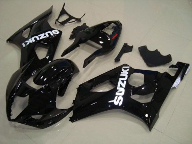 Carénage Moto GSXR 1000 K3 03-04 - Noir Brillant