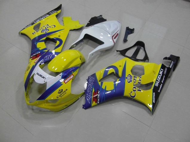 Carénage Moto GSXR 1000 K3 03-04 - Jaune Corona Carénage Moto GSXR 1000 K3 03-04 - Jaune Corona