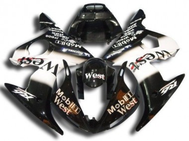 Carénage Moto R6 03-05 - Noir Mobil West