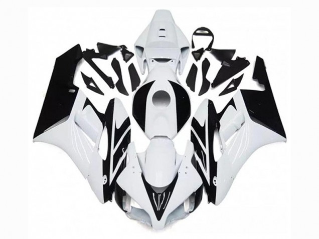 Kit Carénages Motos CBR 1000 RR 04-05 - Blanc Noir Kit Carénages Motos CBR 1000 RR 04-05 - Blanc Noir