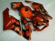 Carénages Moto CBR 1000 RR 04-05 - Orange Noir Carénages Moto CBR 1000 RR 04-05 - Orange Noir