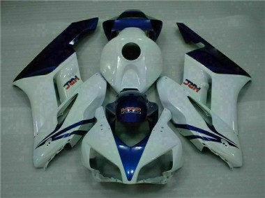 Carénages Moto CBR 1000 RR 04-05 - Blanc Bleu
