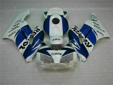 Carénage Moto CBR 1000 RR 04-05 - Blanc Bleu Repsol