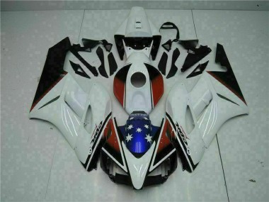 Kit Carénages Motos Complet CBR 1000 RR 04-05 - Blanc Noir