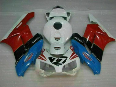 Carénage Moto CBR 1000 RR 04-05 - Blanc Rouge 77