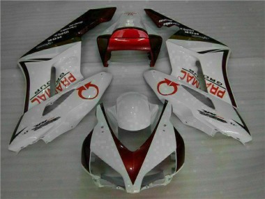 Kit Carénages Motos CBR 1000 RR 04-05 - Blanc Rouge
