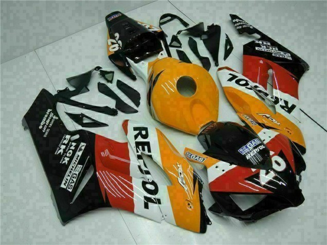 Carrosserie Moto CBR 1000 RR 04-05 - Orange Noir Repsol Carrosserie Moto CBR 1000 RR 04-05 - Orange Noir Repsol